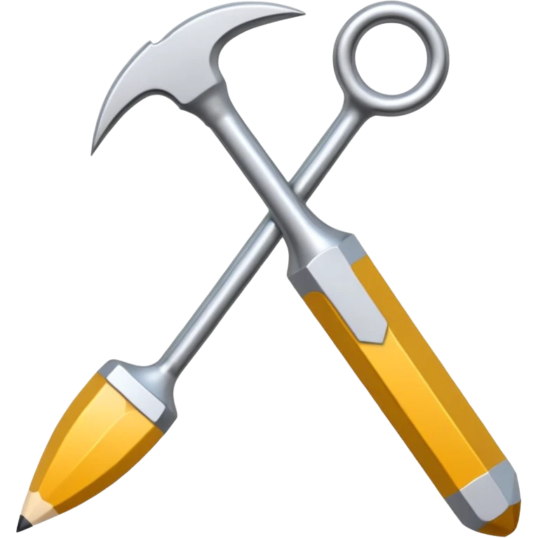 Un compás de dibujo lineal emoji