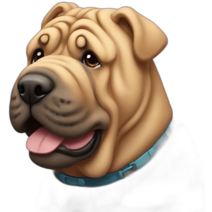 Shar pei emoji