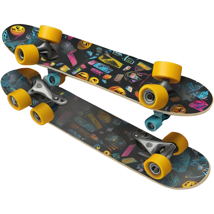 Bottom of skateboard emoji