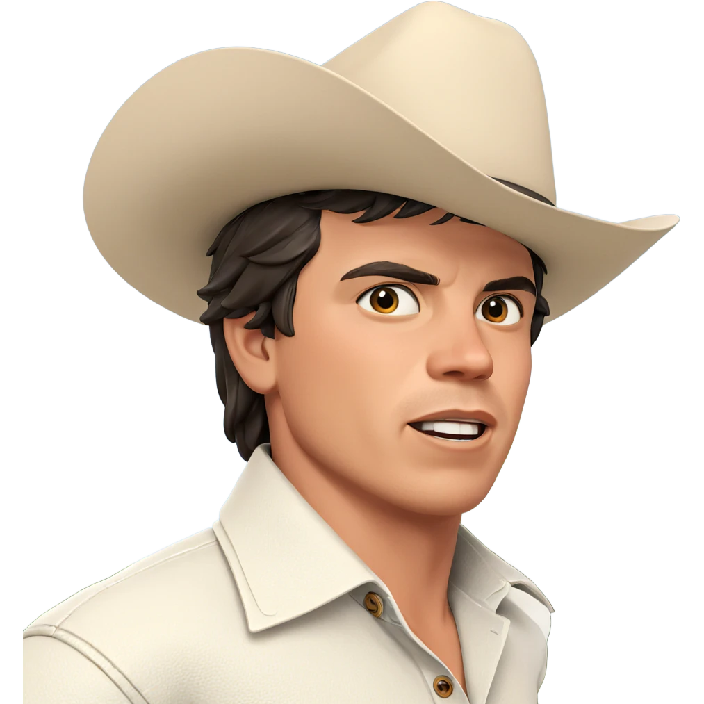 cowboy hat boy outdoors emoji