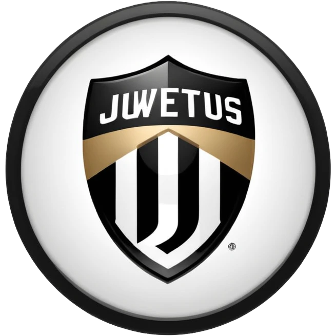 Make Juventus real logo into a emoji that can be used in a biography emoji