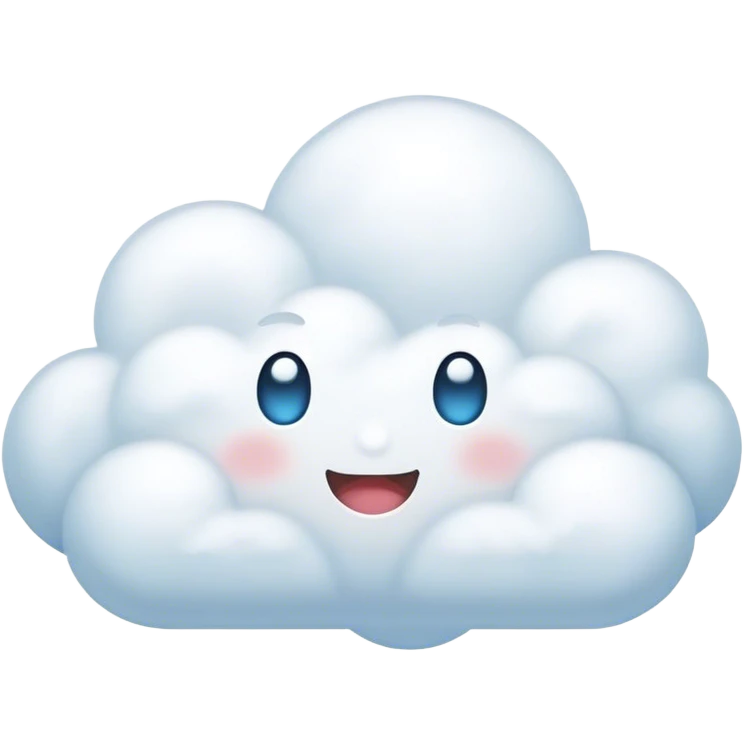 cloud in a dream emoji