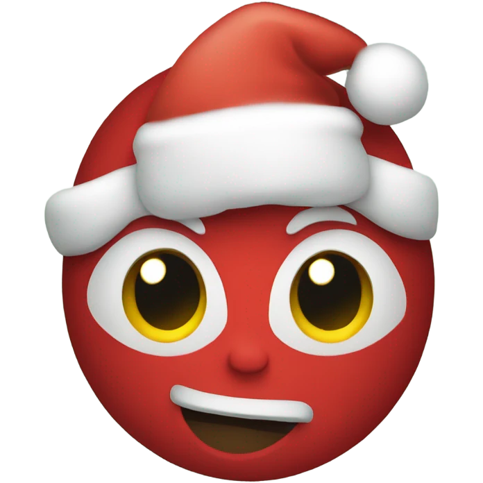 Christmas heart emoji