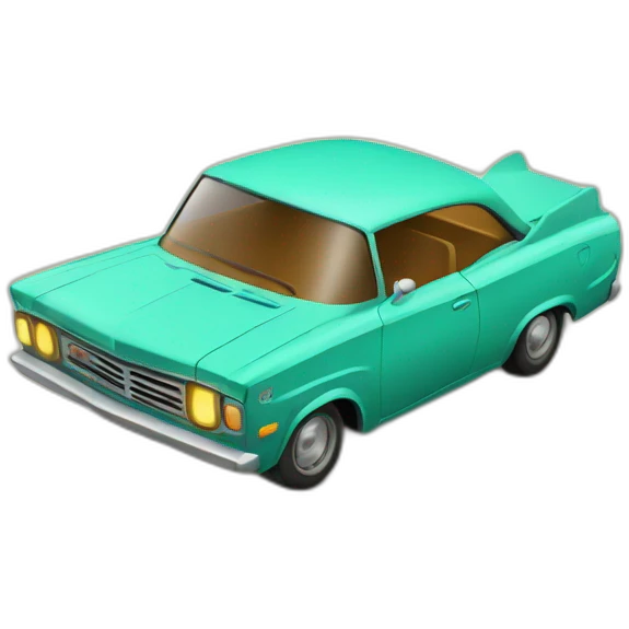 Car of scooby doo emoji
