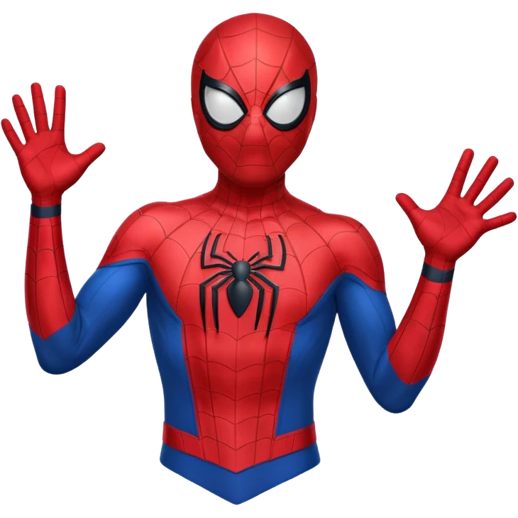 do a spider man wave emoji