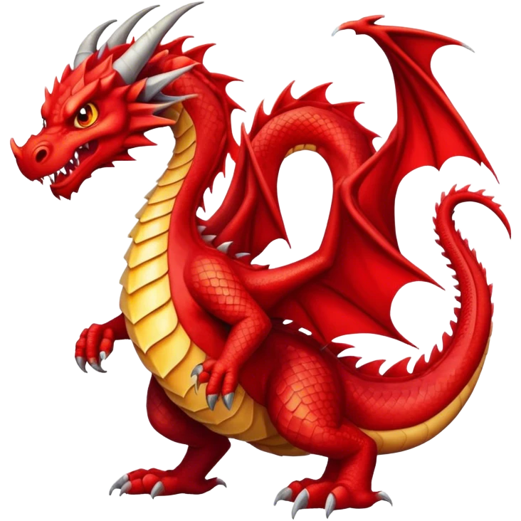 Angry dragon emoji