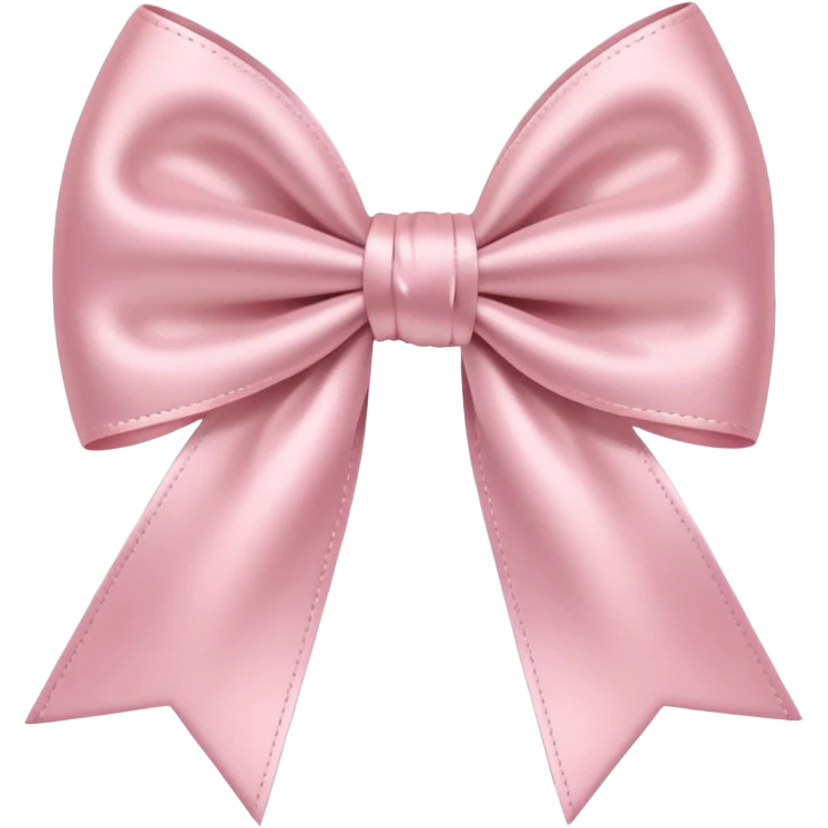 Light pink bows emoji