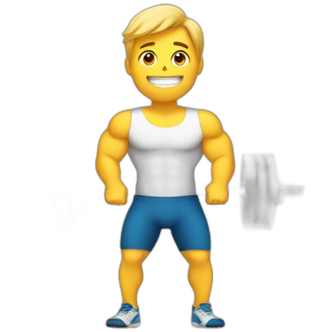 weight lifting emoji