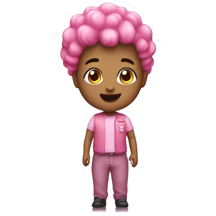 ok but pink emoji