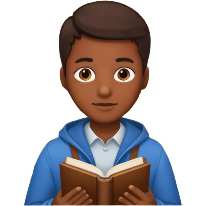 I’ll go to the library emoji