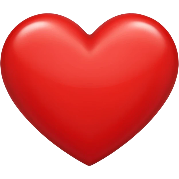 red heart emoji