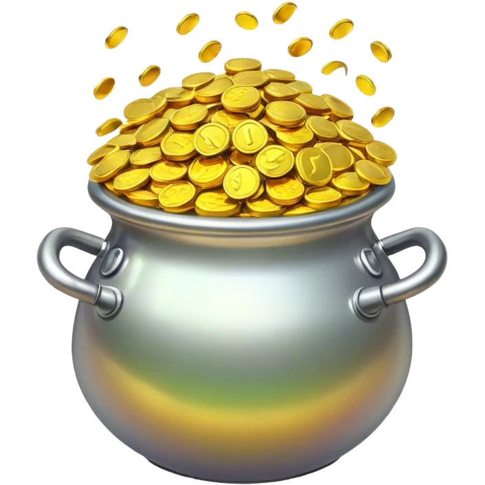 Pot of gold emoji