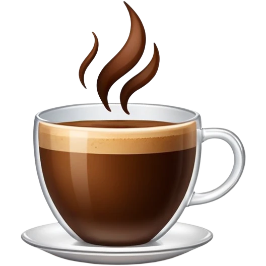 Grounded coffee emoji