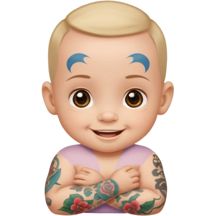 tattoes baby emoji