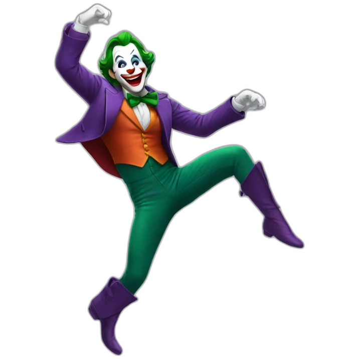 dancing joker emoji