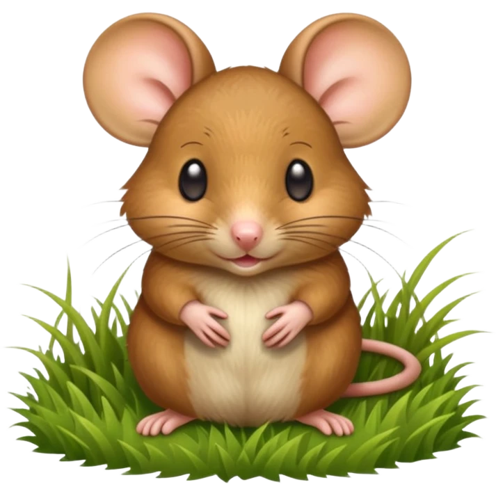 field mouse running emoji