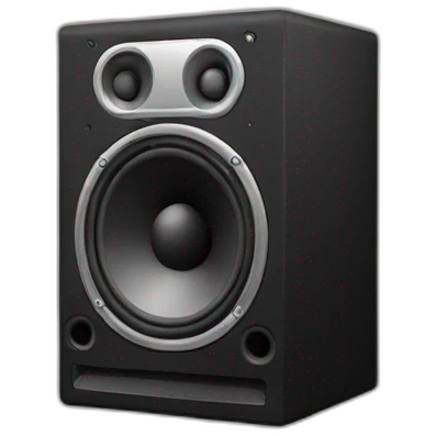 lower volume music speaker emoji