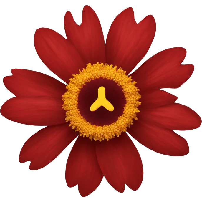 corona de cristo flower red emoji