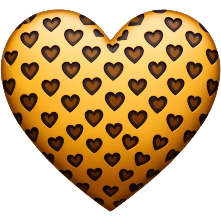 Cuore leopardato emoji