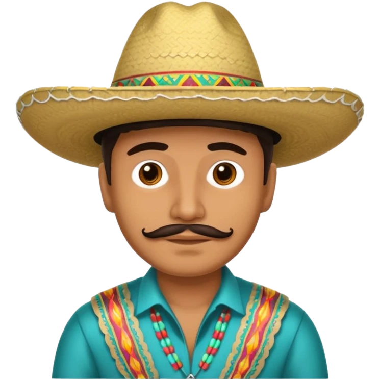 Tejana sombrero hombre emoji