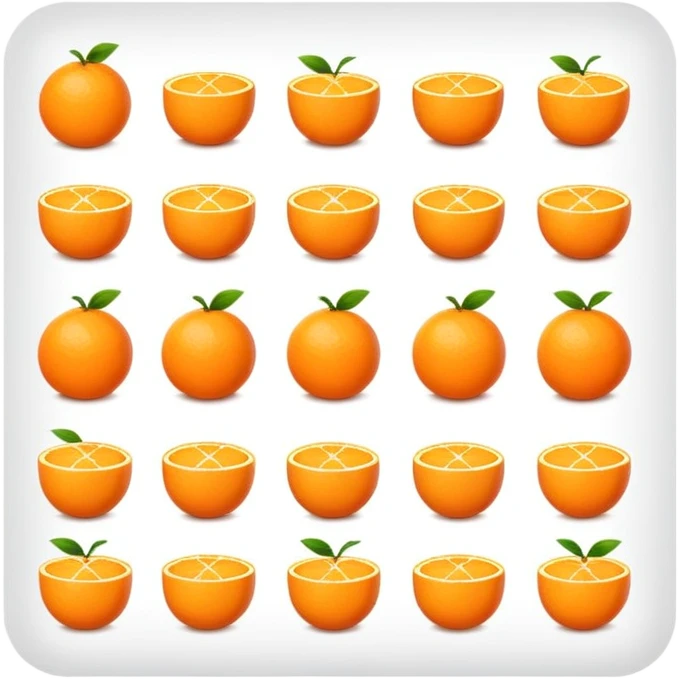 orange square emoji