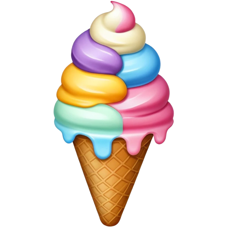 Ice cream emoji