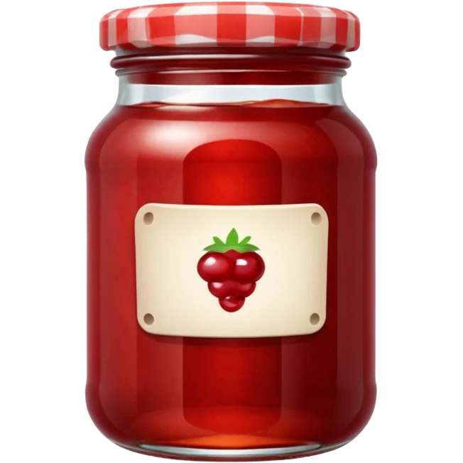 Pot de confiture emoji