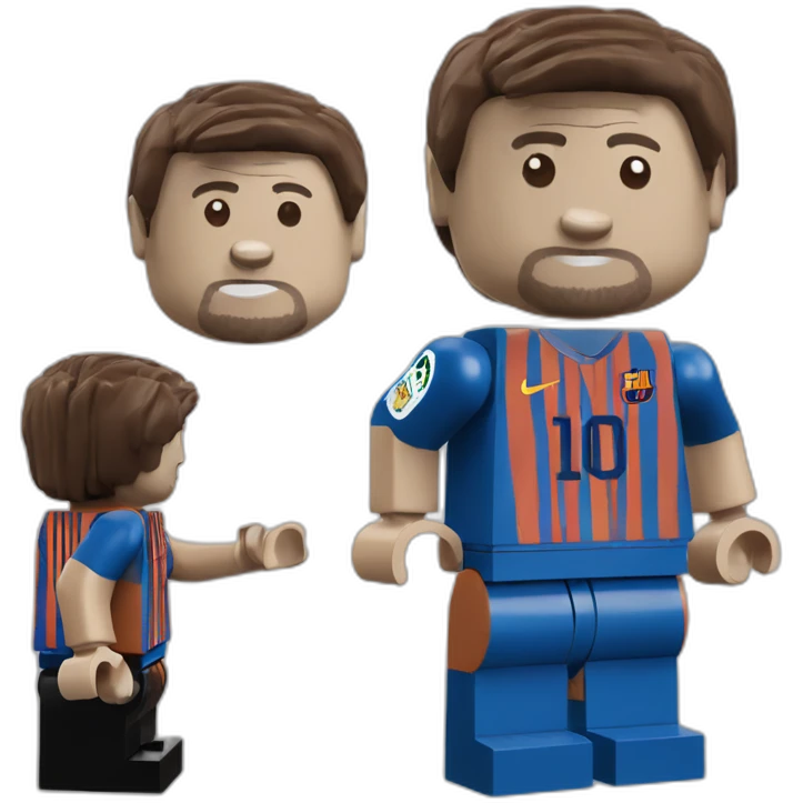 Lego Lionel Messi emoji