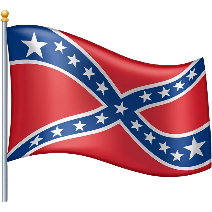 Confederate flag emoji