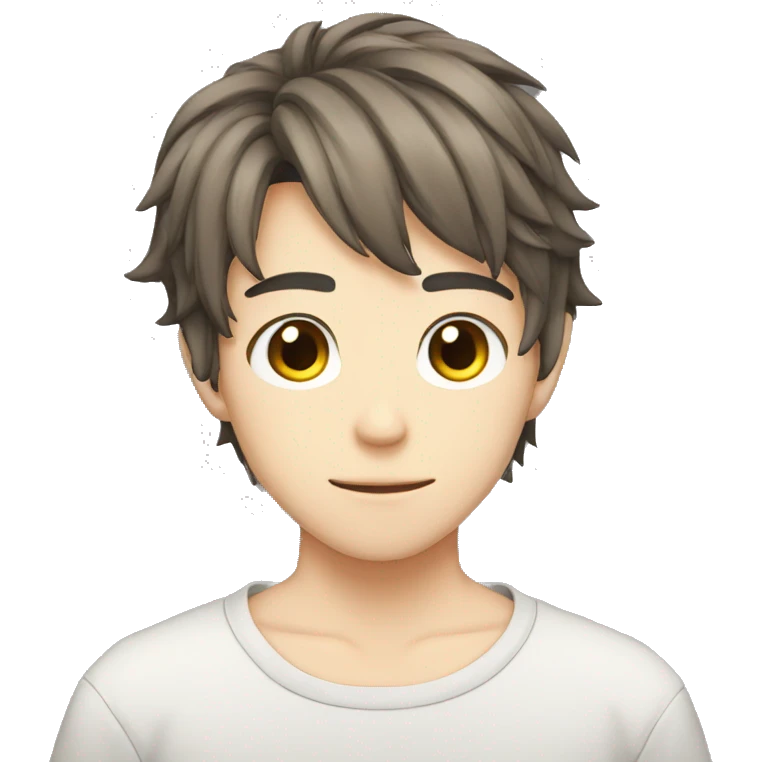 Anime boy emoji