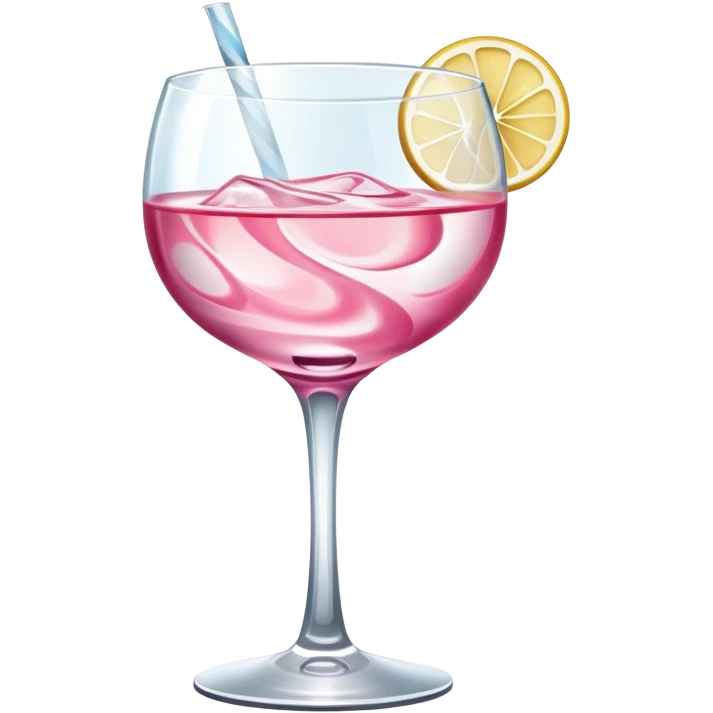 pink gin emoji