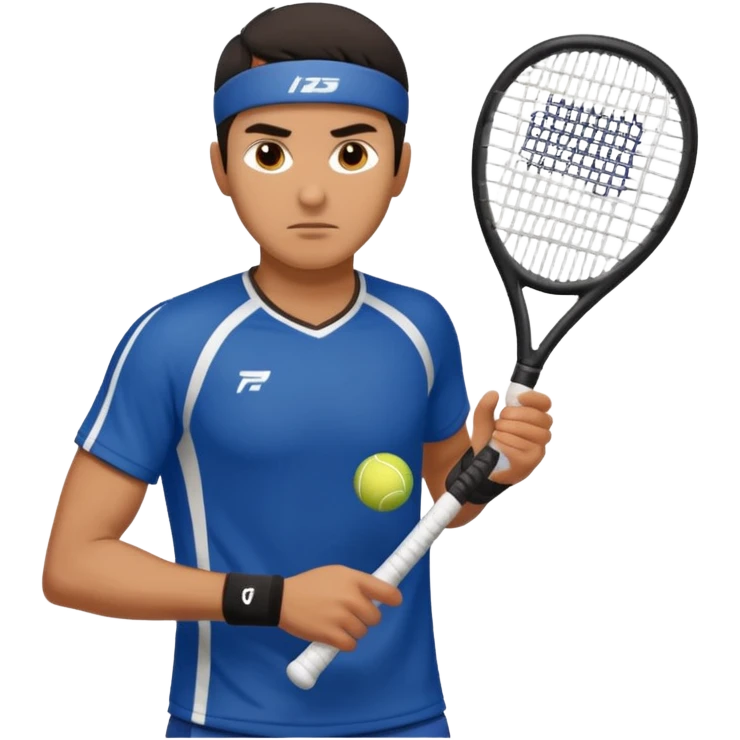 padel player latino emoji