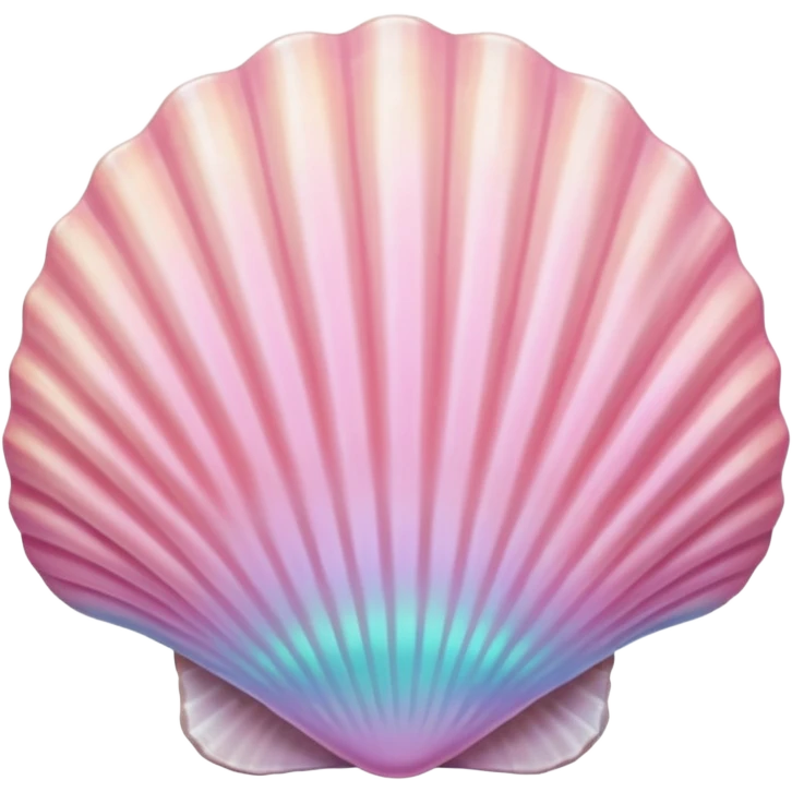 Pastel Pink Seashell emoji
