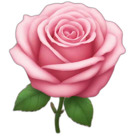cœur rose emoji