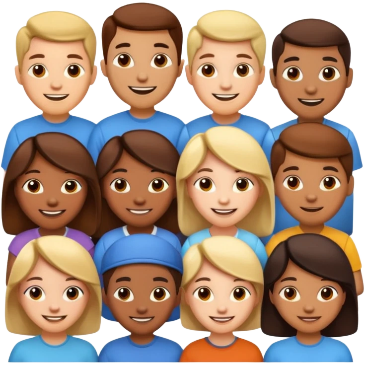 Cute math characters emoji