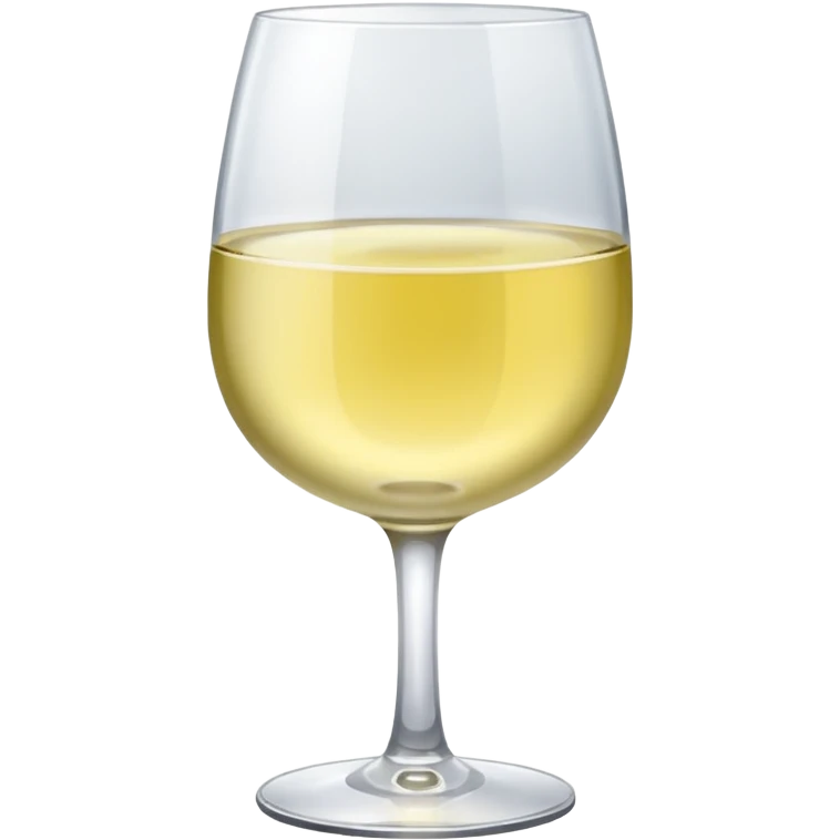 glass of white wine  emoji