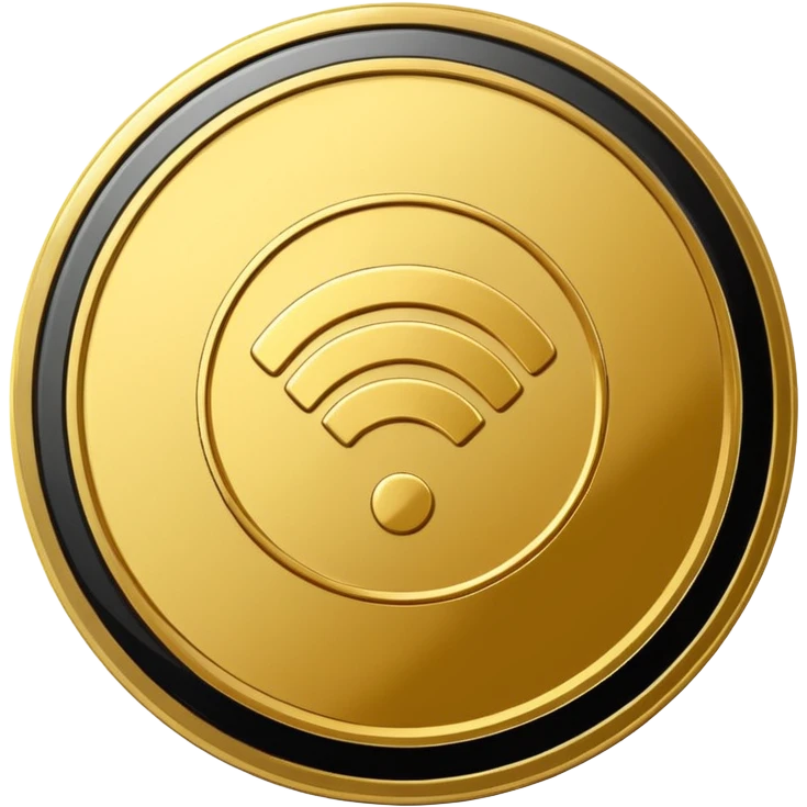 wifi money coin emoji