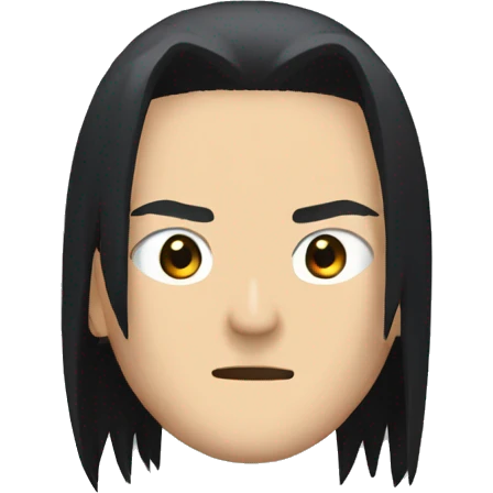 Itachi avec les cheveux court emoji