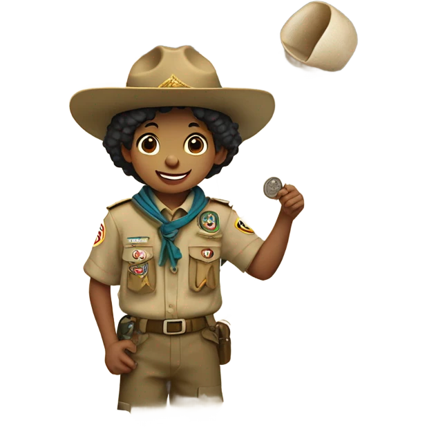 Scout boy emoji