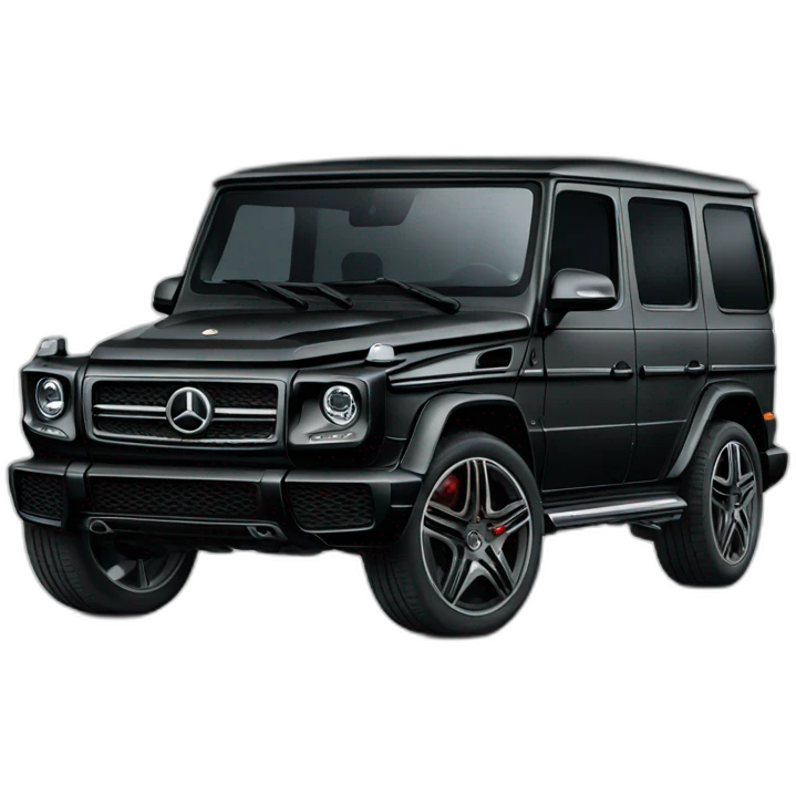 Black g wagon  emoji