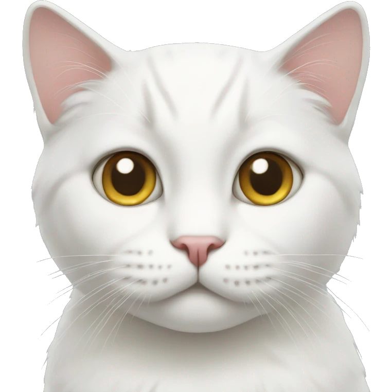 White cat emoji