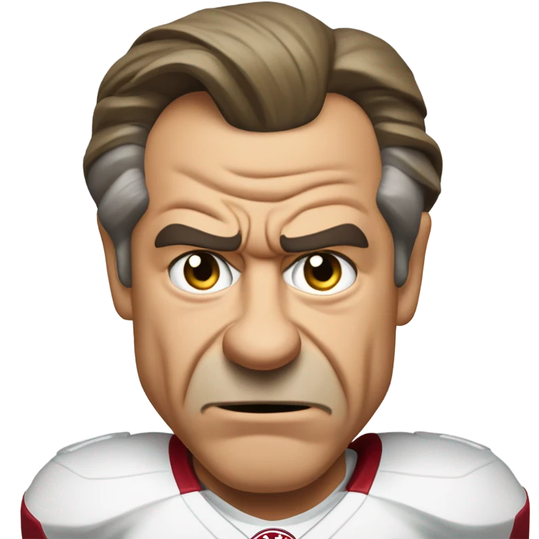 Angry Nick Saban  emoji