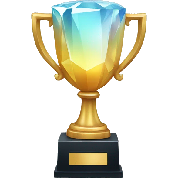 crystal trophy emoji
