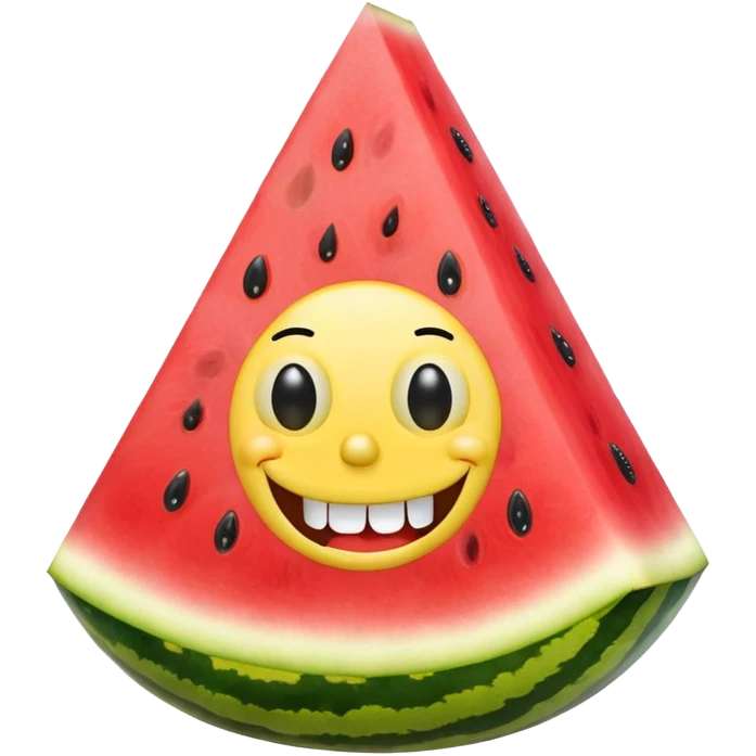 spongebob eating a watermelon  emoji