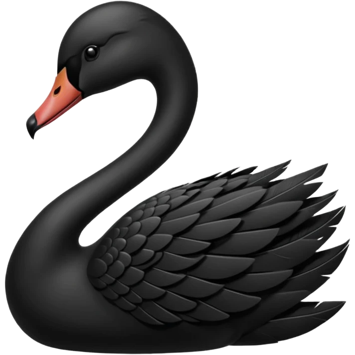 Cisne negro emoji