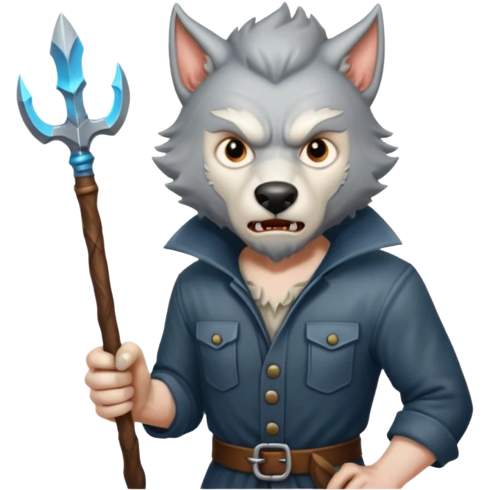 Werewolf hunter emoji