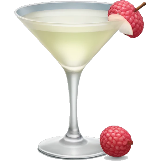 lychee martini emoji