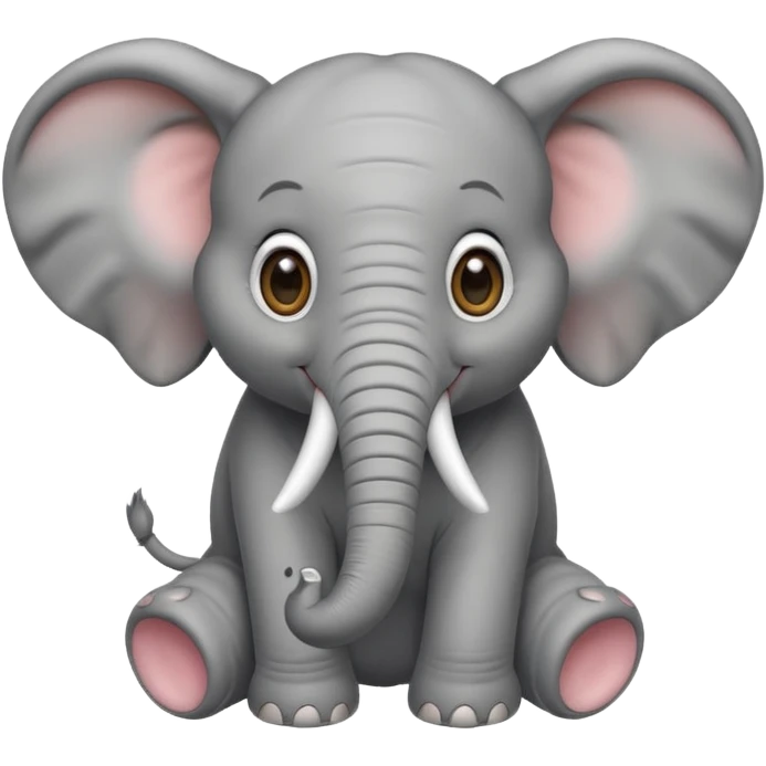 cute elephant emoji