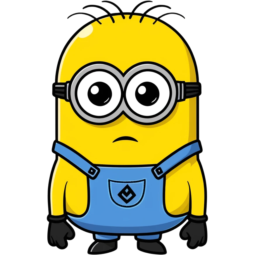 crying minion ￼ emoji