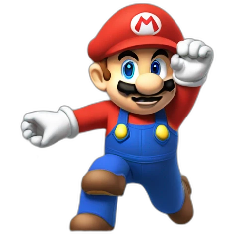 super-mario breaking the brick for coin emoji